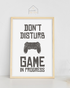 Quadro Decorativo - Game In Progress na internet