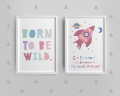 Conjunto Quadros Infantil - Futuro - comprar online