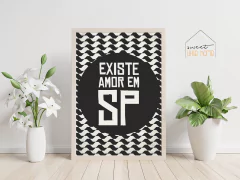 Quadro Decorativo - Existe Amor em SP - comprar online