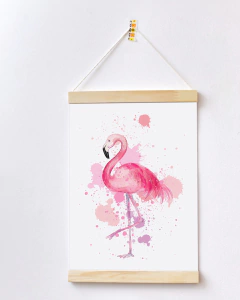 Flâmula para Quarto de Bebê - Flamingo