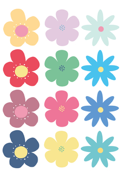 Adesivo de Parede Flores na internet