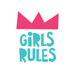 Kit Quadro Decorativo - Girls Rules - comprar online