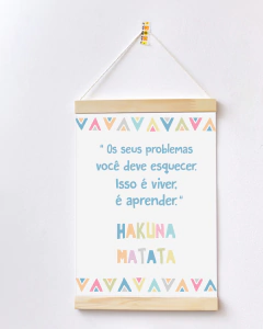 Flâmula Decorativa - Hakuna