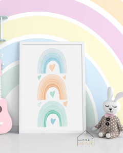 Quadro Decorativo Para Quarto de Bebê - Imaginação - comprar online