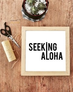 Quadro Seeking Aloha
