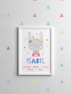 Quadro de Nascimento Coelho Escandi - Isabel - comprar online