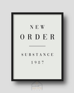 Quadro Decorativo 30x40 cm - New Order
