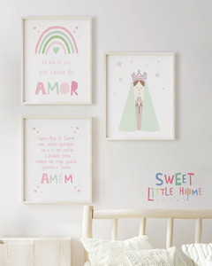 Quadro Nossa Senha Aparecida Infantil