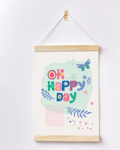 Flâmula para Quarto de Bebê - Oh Happy Day