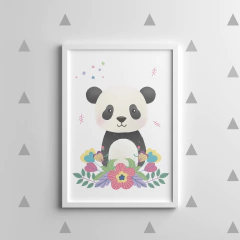 Quadro Decorativo Para Quarto de Bebê - Panda 2 - comprar online