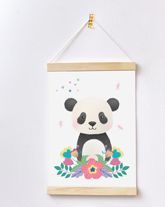 Flâmula para Quarto de Bebê - Panda 2