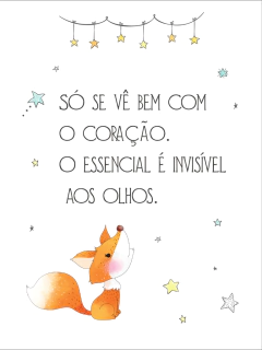 Quadro para Quarto Infantil - O Pequeno Principe - loja online