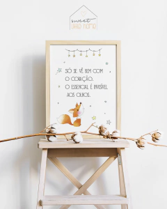 Quadro para Quarto Infantil - O Pequeno Principe -  Sweet Little Home Decor - Quadro Infantil Personalizados 