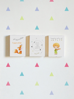 Mini Quadros Personalizados - O Pequeno Príncipe