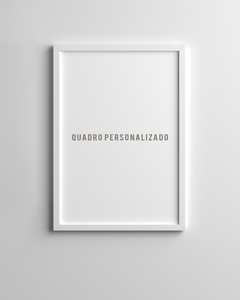 Quadro Infantil Frase Personalizada - Individual - comprar online