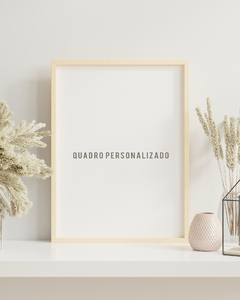 Quadro Infantil Personalizado - Individual