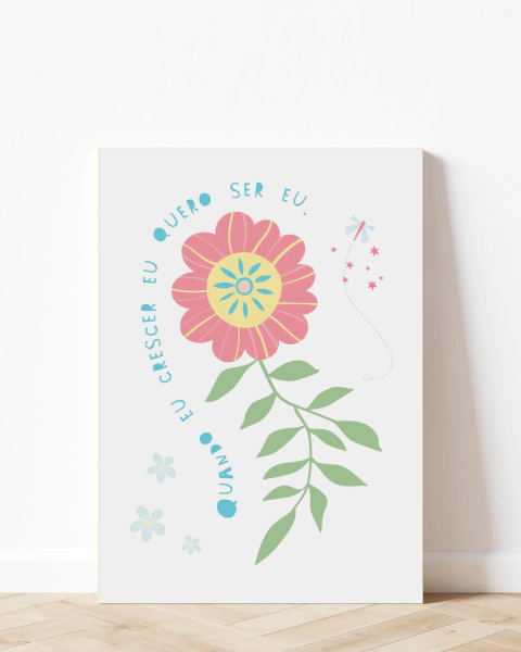 Placa Decorativa - Quando Eu Crescer