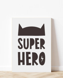 Placa Decorativa - Super Hero