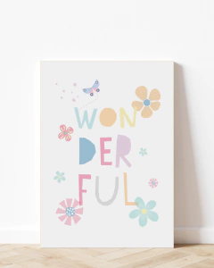 Placa Decorativa - Wonderful