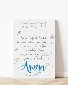 Placa Decorativa - Oração Do Anjo
