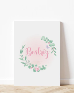 Placa Decorativa - Beatriz ( Personalizável )