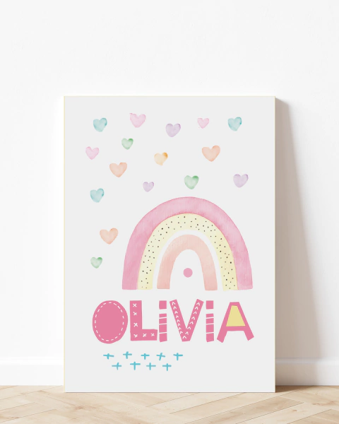 Placa Decorativa Candy - Olivia