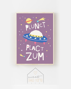 Quadro Decorativo Quarto Bebê - Plunct Plact Zum na internet