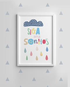 Quadro Para Quarto de Bebê - Siga Seus Sonhos - comprar online