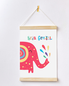 Flâmula Decorativa Elefantinho - Seja Gentil