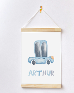 Flâmula Decorativa Carrinho - Arthur