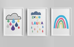 Conjunto Quadros Irmãos - Siga Seus Sonhos - comprar online