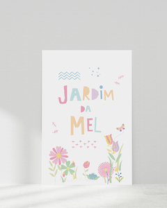 Quadro Para Quarto de Bebê - Jardim Da Mel na internet