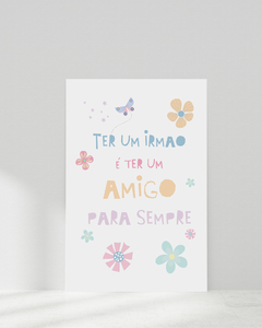Quadro Para Quarto De Irmãos - Ter Um Irmão na internet