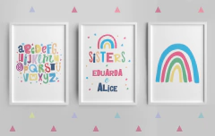 Conjunto Quadros - Sisters Fantasia - comprar online