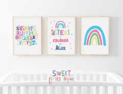 Conjunto Quadros - Sisters Fantasia