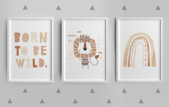 Conjunto Quadros - Born To Be Wild Terra - comprar online