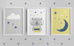 Conjunto Quadros - Ursinho - comprar online