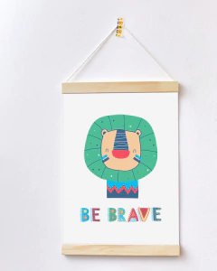 Flâmula Decorativa - Be Brave
