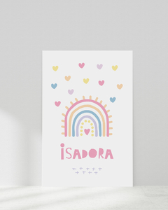 Quadro Para Quarto Infantil - Isadora na internet