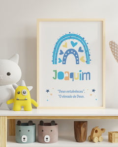 Quadro Significado Do Nome - Joaquim - comprar online