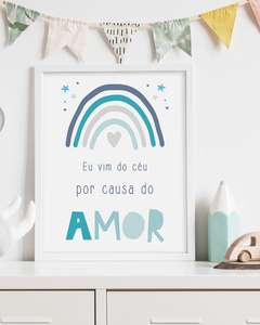 Quadro Para Quarto Infantil - Eu Vim Do Céu - loja online
