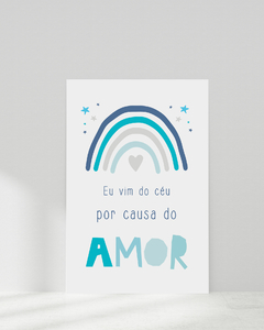 Quadro Para Quarto Infantil - Eu Vim Do Céu na internet