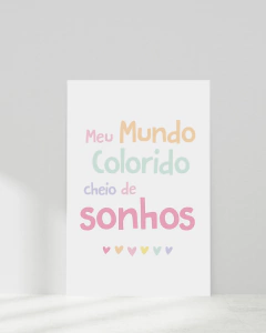 Pôster - Meu Mundo Colorê