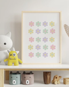 Quadro Para Quarto Infantil - Florzinha