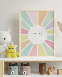 Quadro Para Quarto Infantil - Sunshine