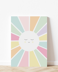 Quadro Para Quarto Infantil - Sunshine - comprar online