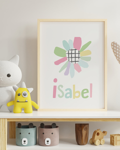 Quadro Para Quarto Infantil - Isabel 2