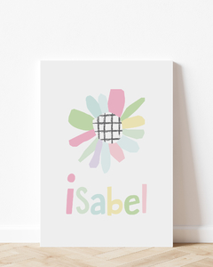 Quadro Para Quarto Infantil - Isabel 2 na internet