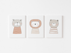 Conjunto Placas Decorativas - Forest