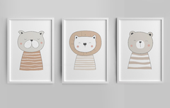 Quadro Infantil Safari Boho - comprar online